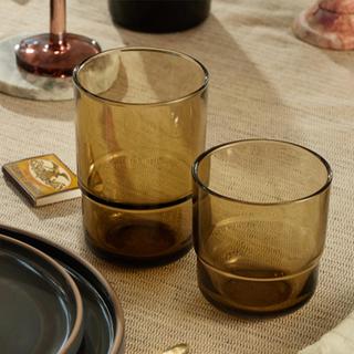 Short Night & Day Glass, Set of 4