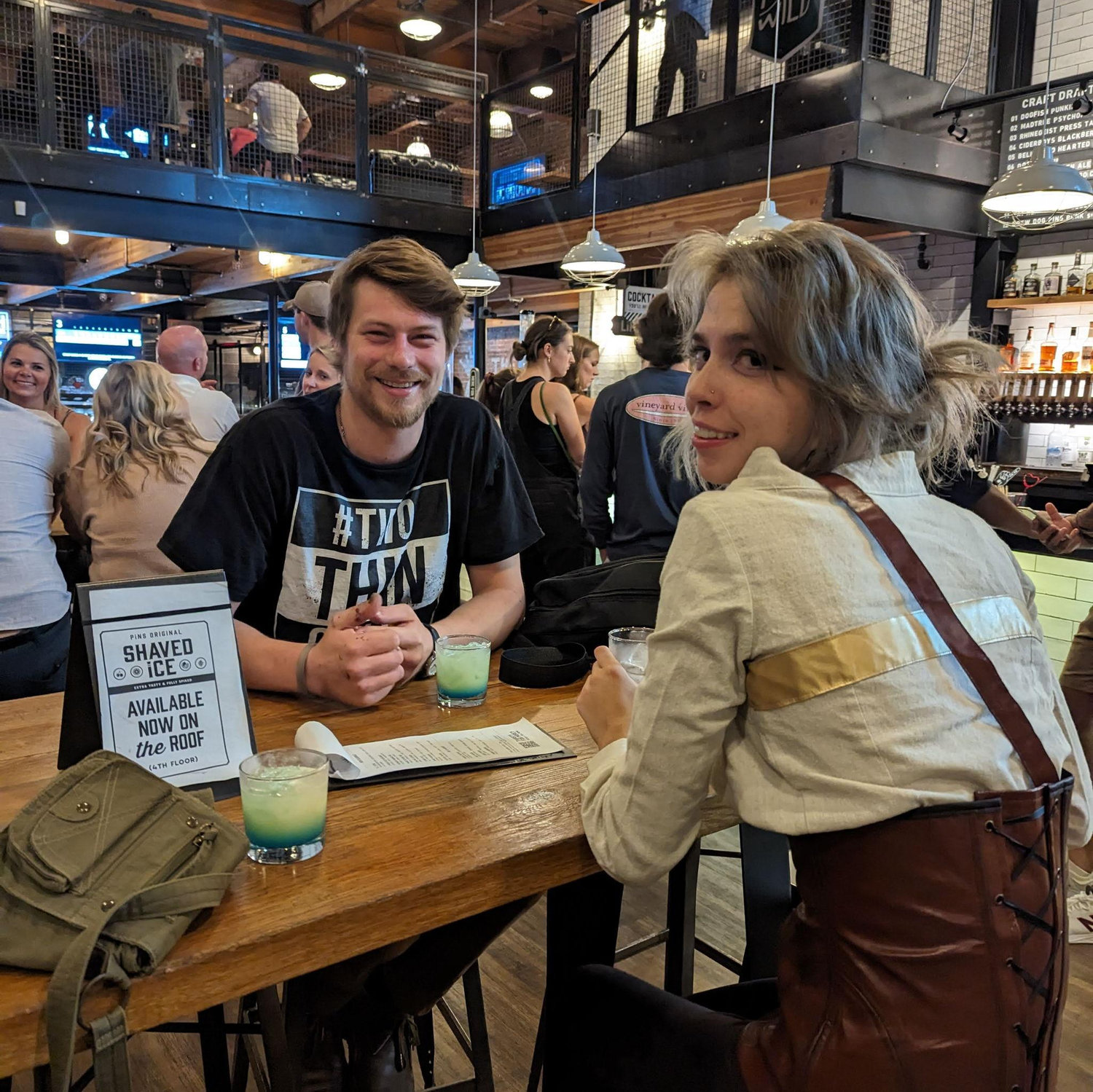 Pins in OTR after a convention- Emma exposing Ian to her love of cosplay (September 2023)