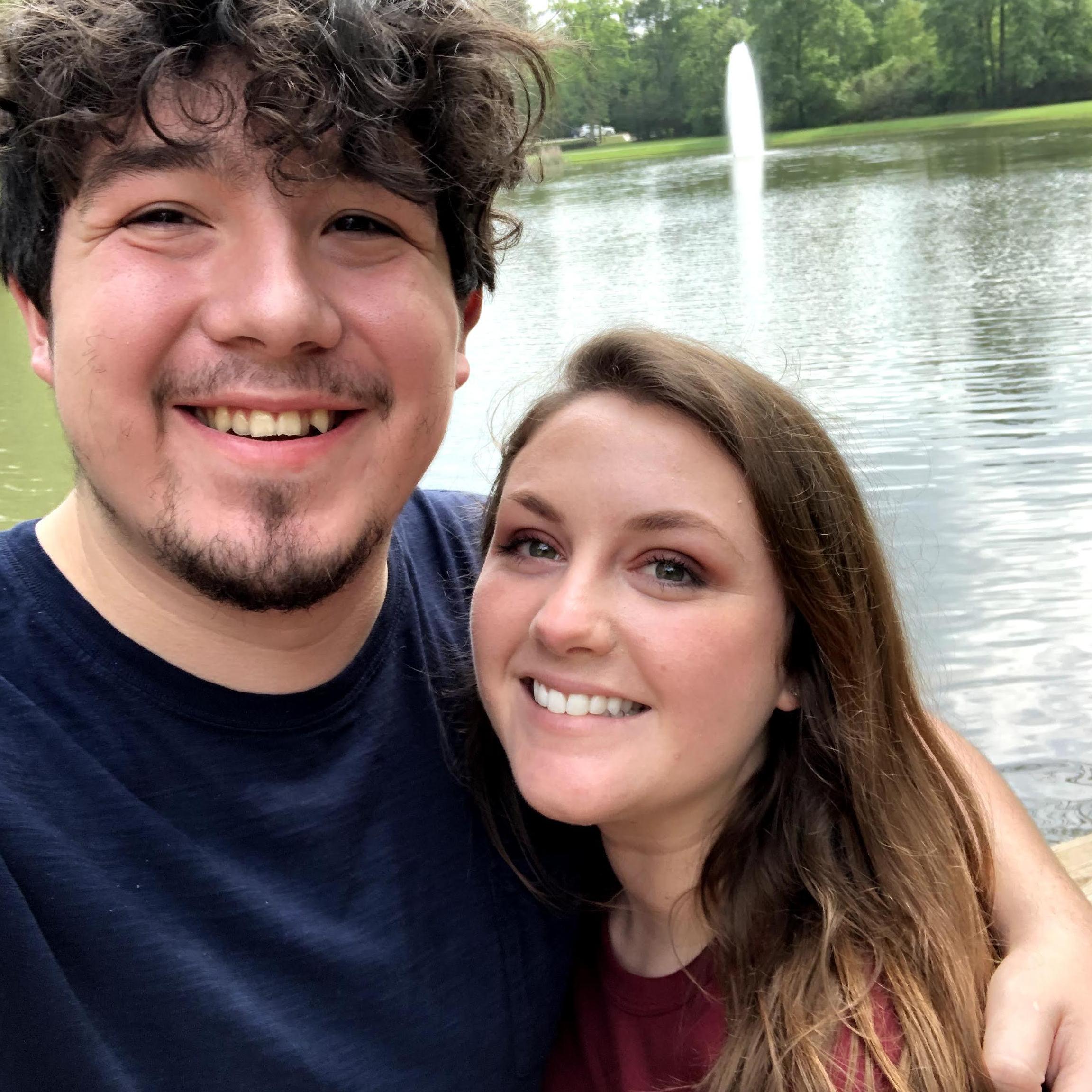 Emiliano's first visit to my hometown in Conroe, Texas