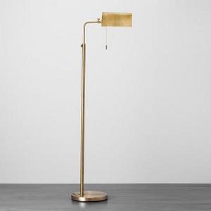 Brass Library Floor Lamp - Hearth & Hand™ with Magnolia
