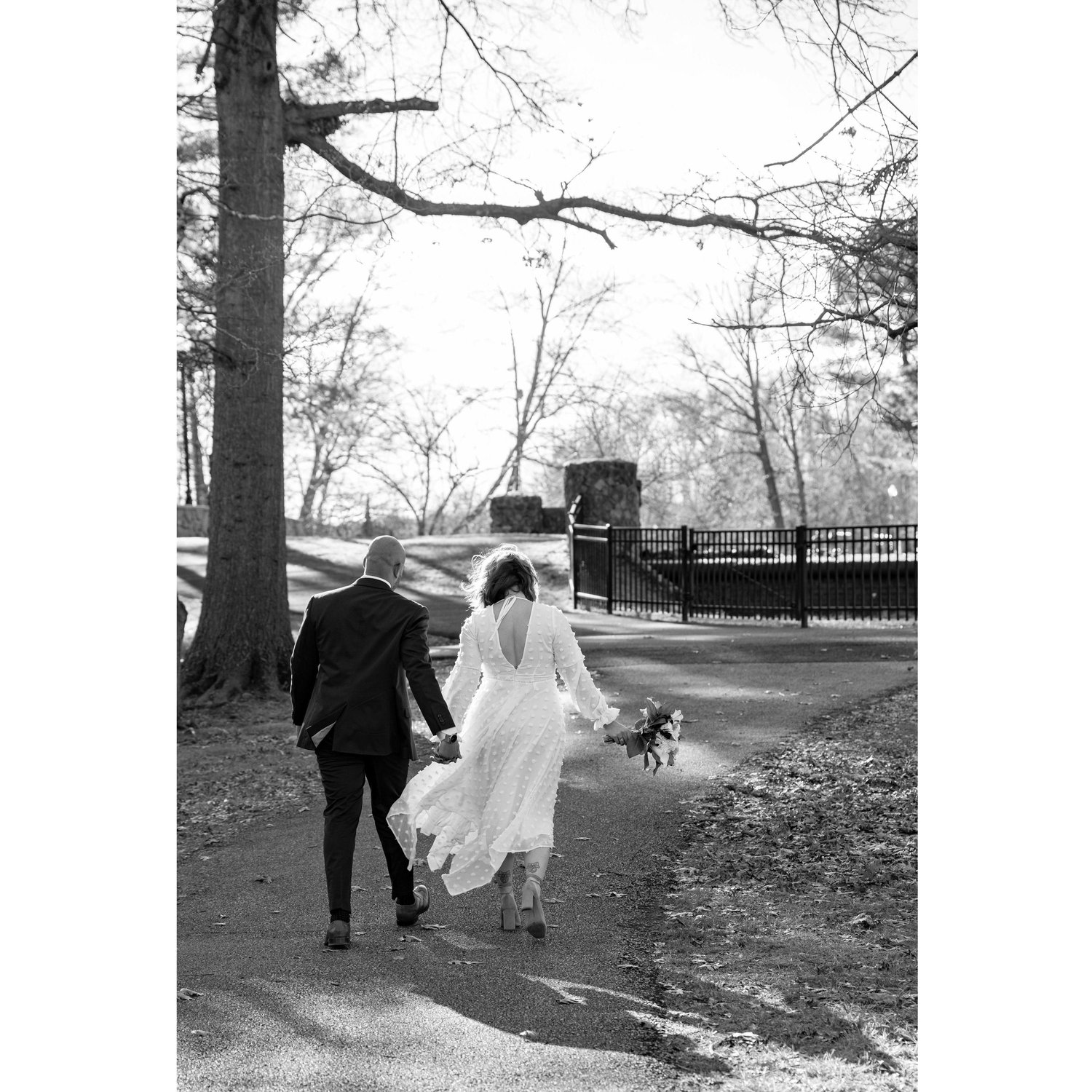 Off into the future as husband & wife!