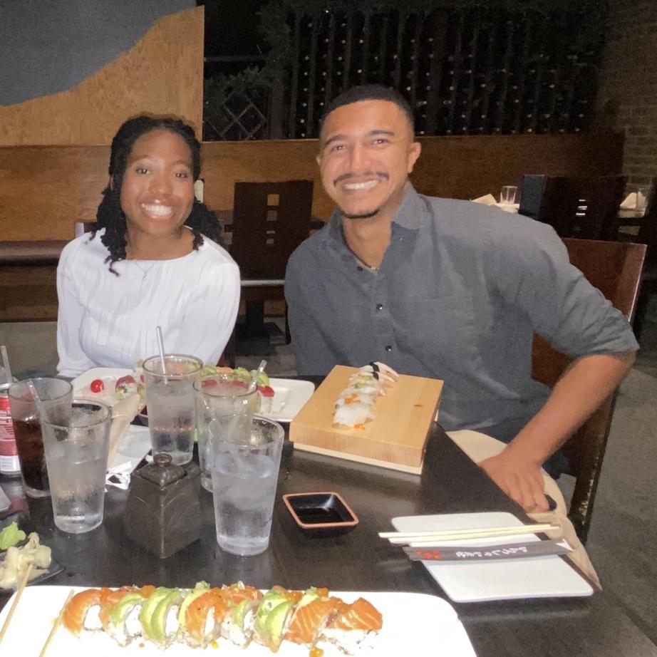 One of our many encouragement dates!
