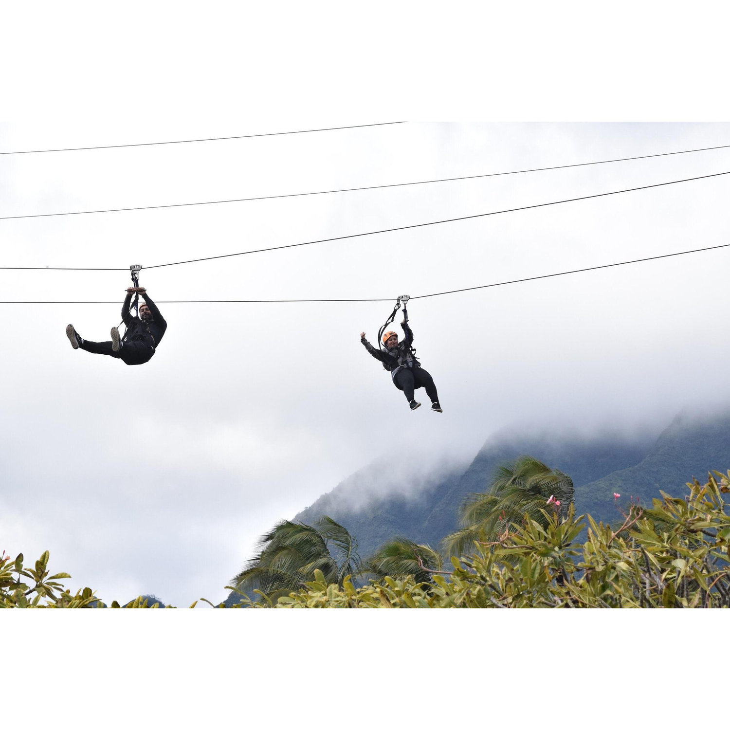 In Hawaii to Zip Line for the First Time!!!