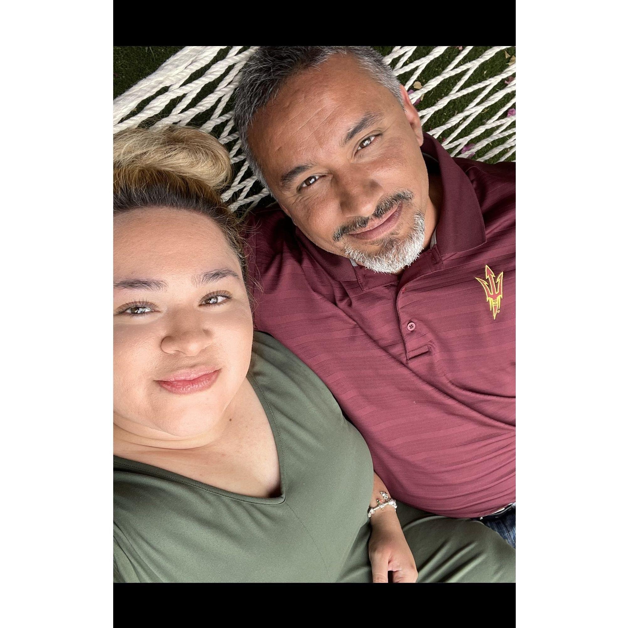 Our first picture together
