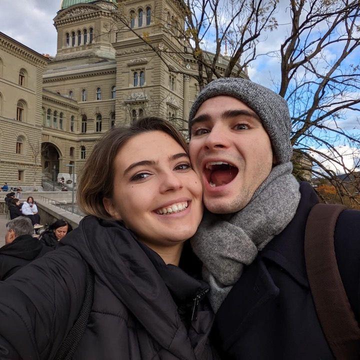 Visiting friends in Bern