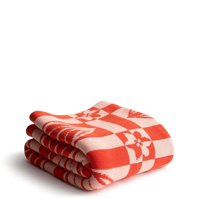 Vera Bradley Women's Cotton Double Knit Throw Blanket