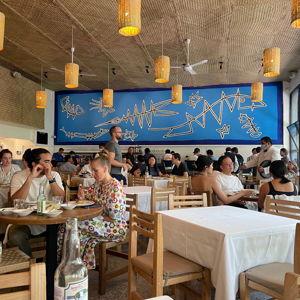 Lunch at Contramar Mexico City