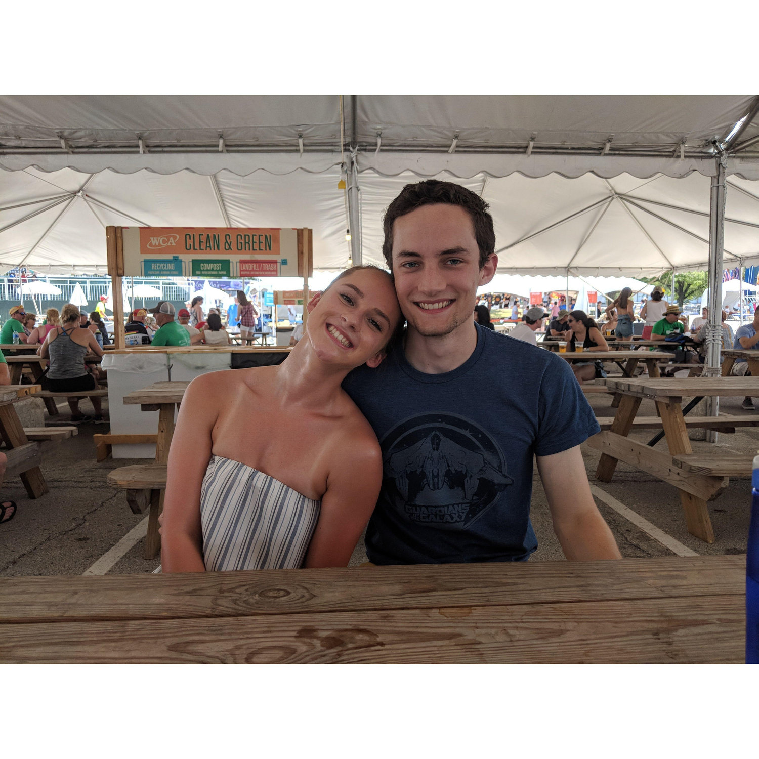 One of our first dates, and our first Boulevardia together.