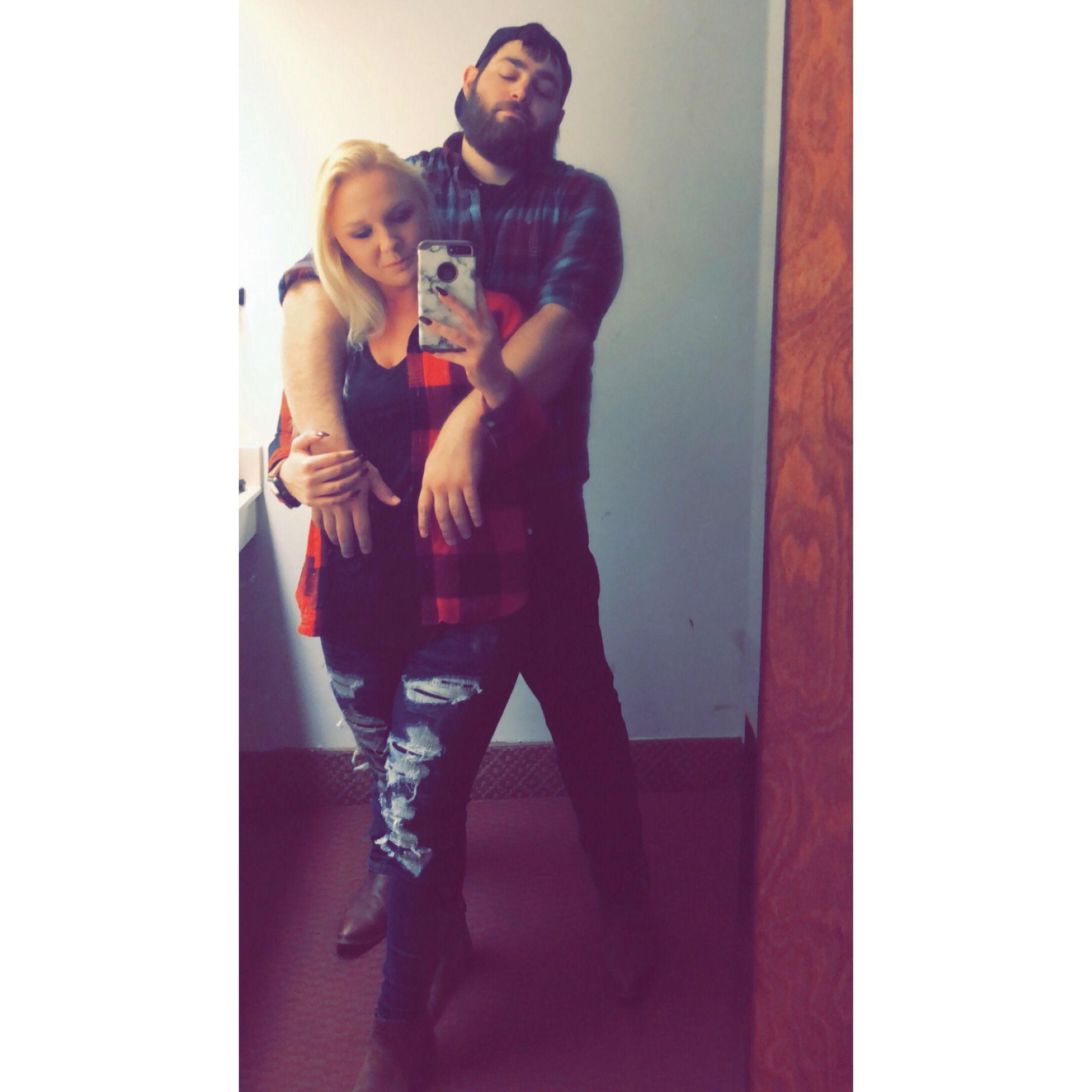 Our first concert together. We went to Knoxville, TN to see Garth Brooks