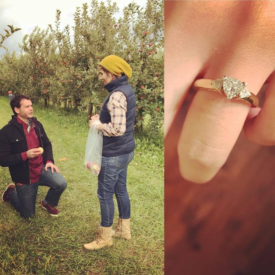 The day he asked me to be his wife <3