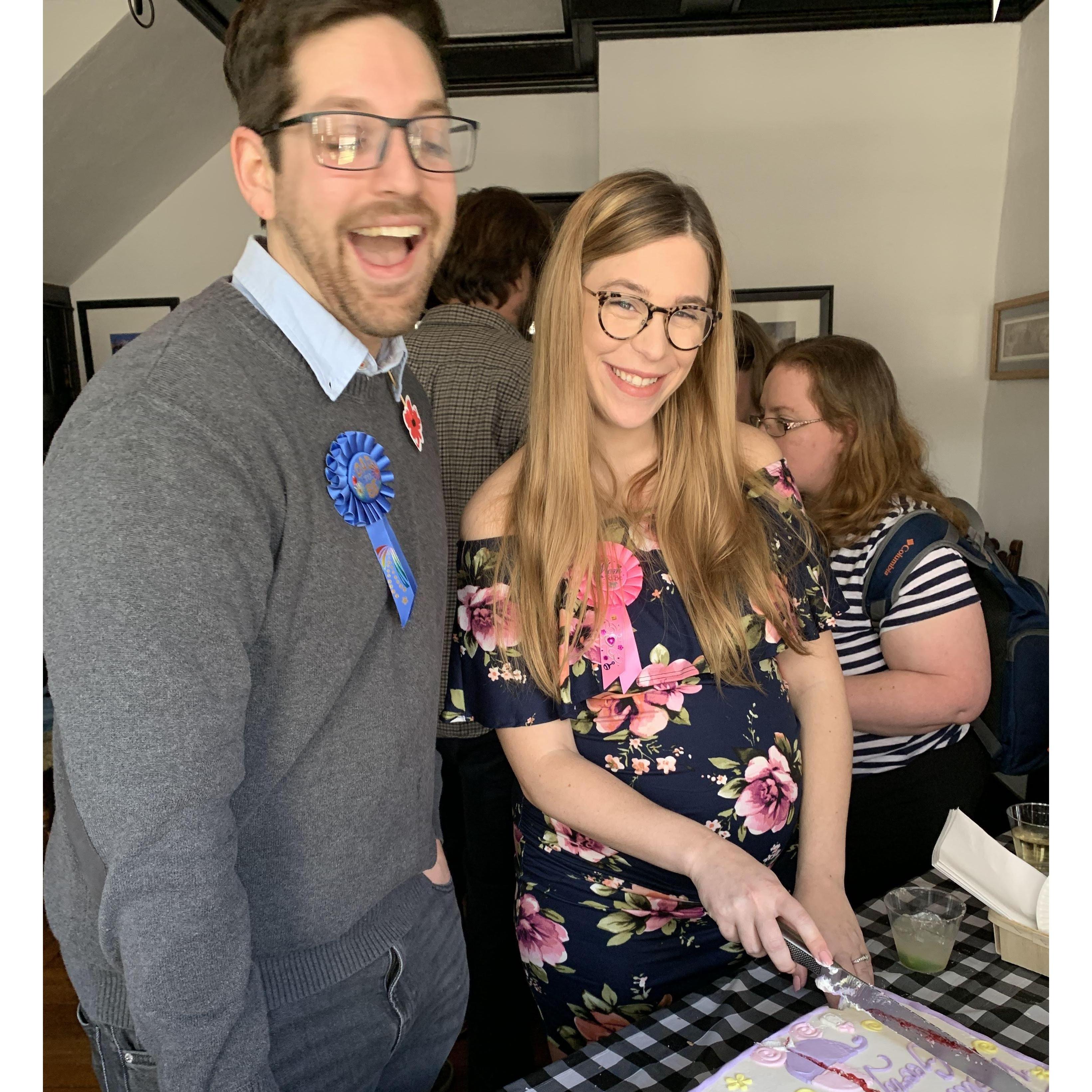 Waiting for our Georgia! Baby Shower, 2019