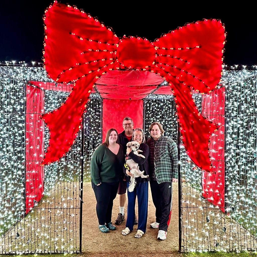 The first Christmas spent in Palm Springs