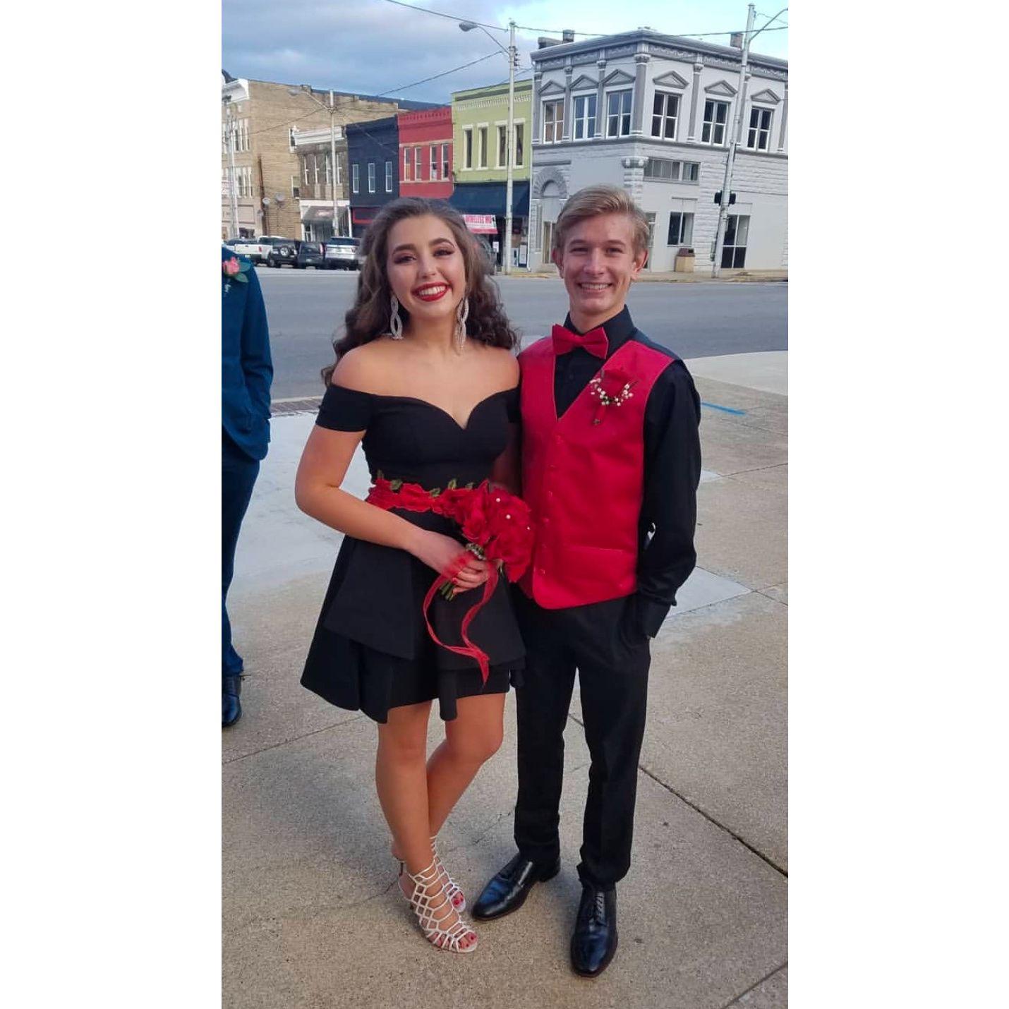 This is where our story starts: sophomore homecoming!