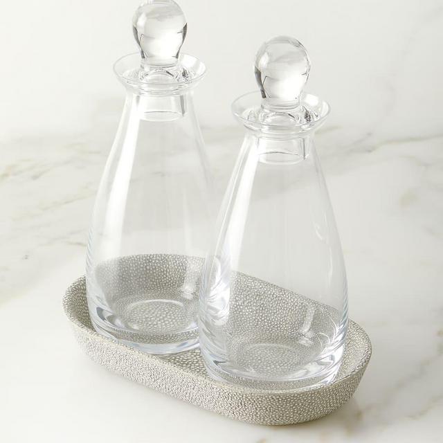 AERIN Shagreen Oil and Vinegar Bottle Set