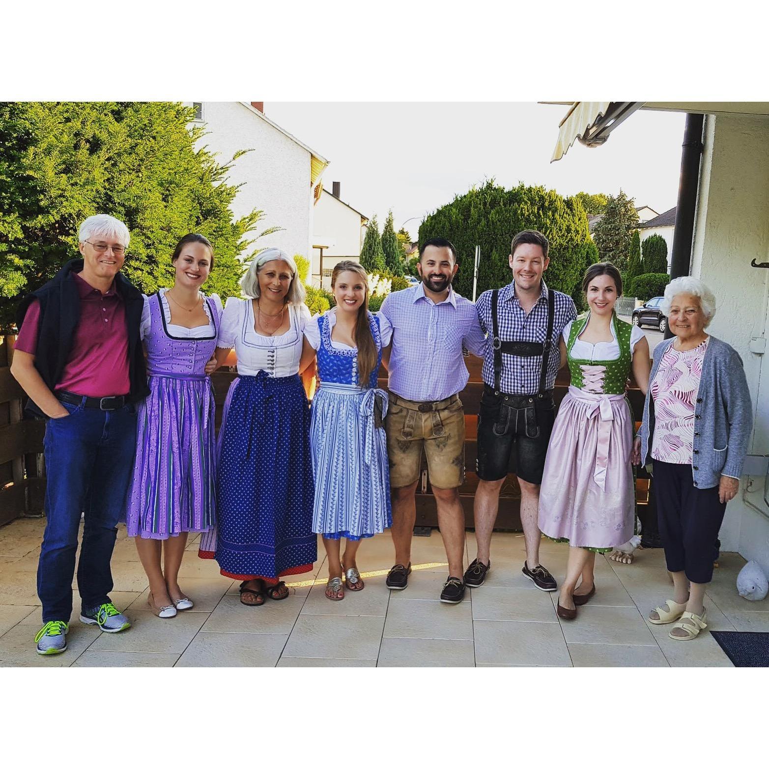 Germany with the family, July '17