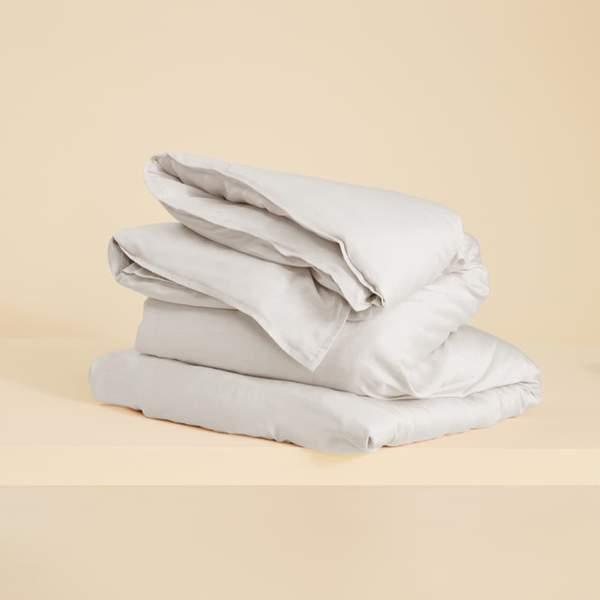 White King Size Eucalyptus Duvet Cover