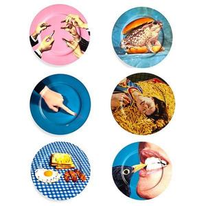 Maurizio Cattelan & Pierpaolo Ferrari plates