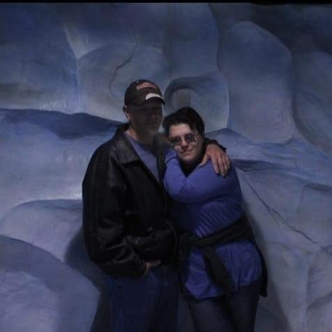 One of our first pictures together, taken at the zoo 2/15/20