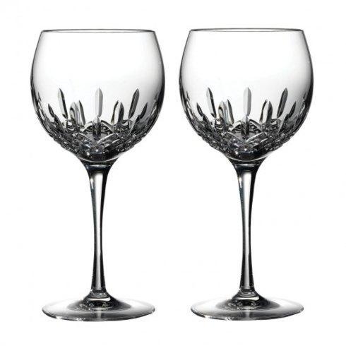Waterford ~ Lismore Essence ~ Balloon Wine, Set of 2