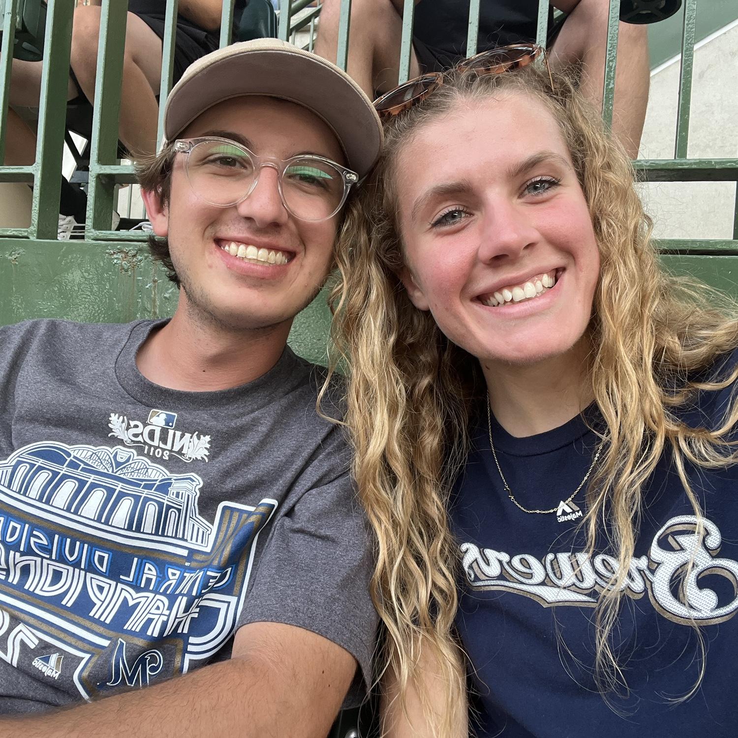 Had some fun nights at the ballpark (Joel might be a Brewers fan now)