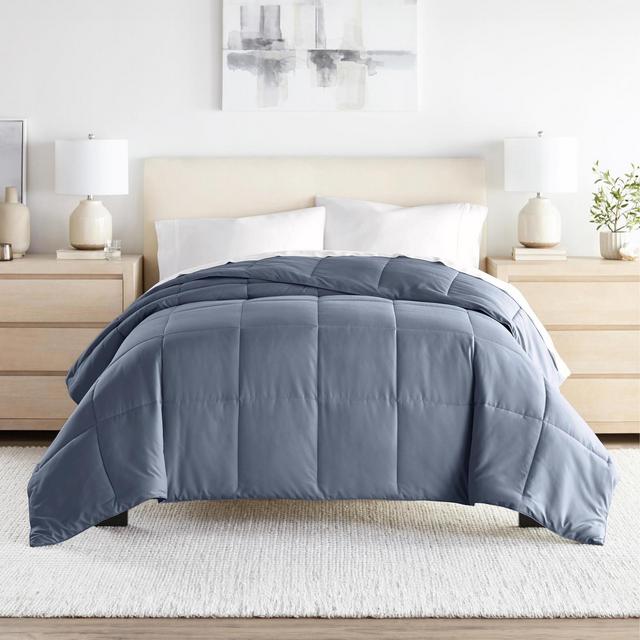 All Season Comforter Set Down Alternative Filling, Machine Washable - Becky Cameron™, Full/Queen, Stone