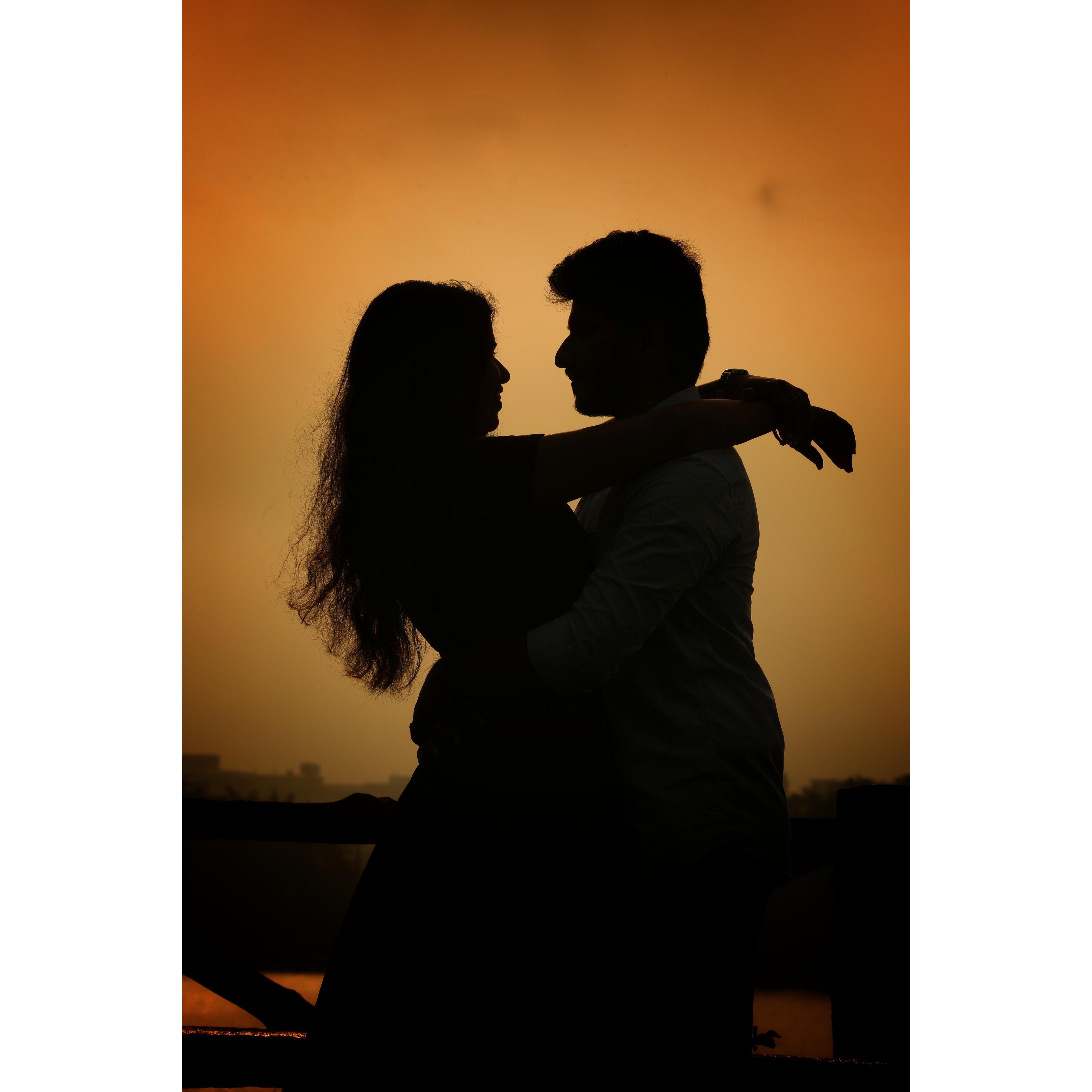 We first said "I Love You" right before our friend snapped this pic!!..