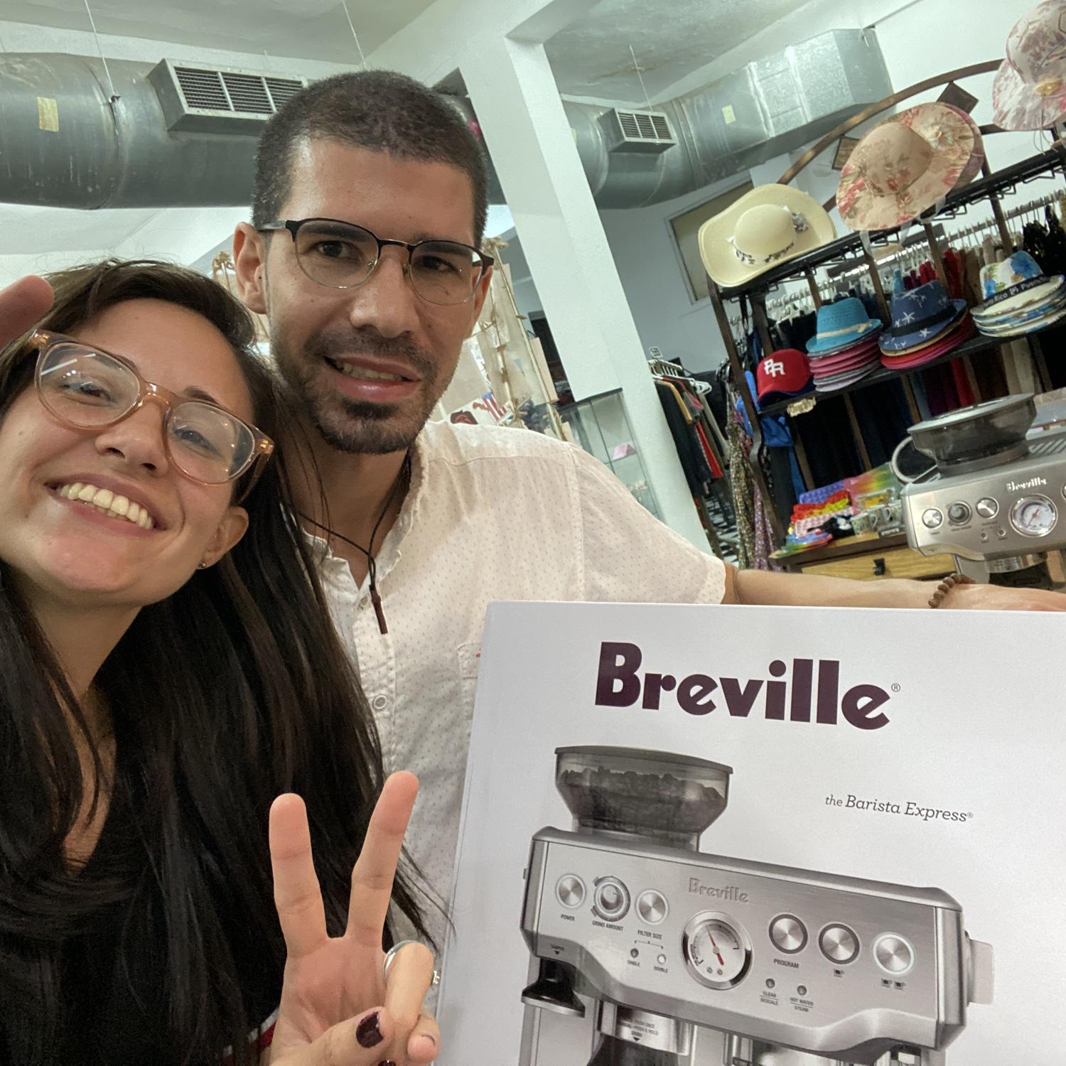 cuando compramos la segunda breville <3