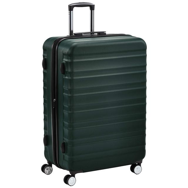 AmazonBasics Premium Hardside Spinner Suitcase Luggage with Wheels