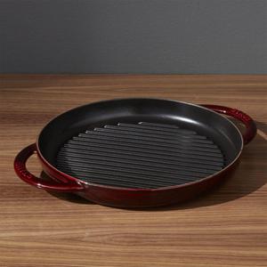 Staub ® Grenadine Red Round Pure Grill
