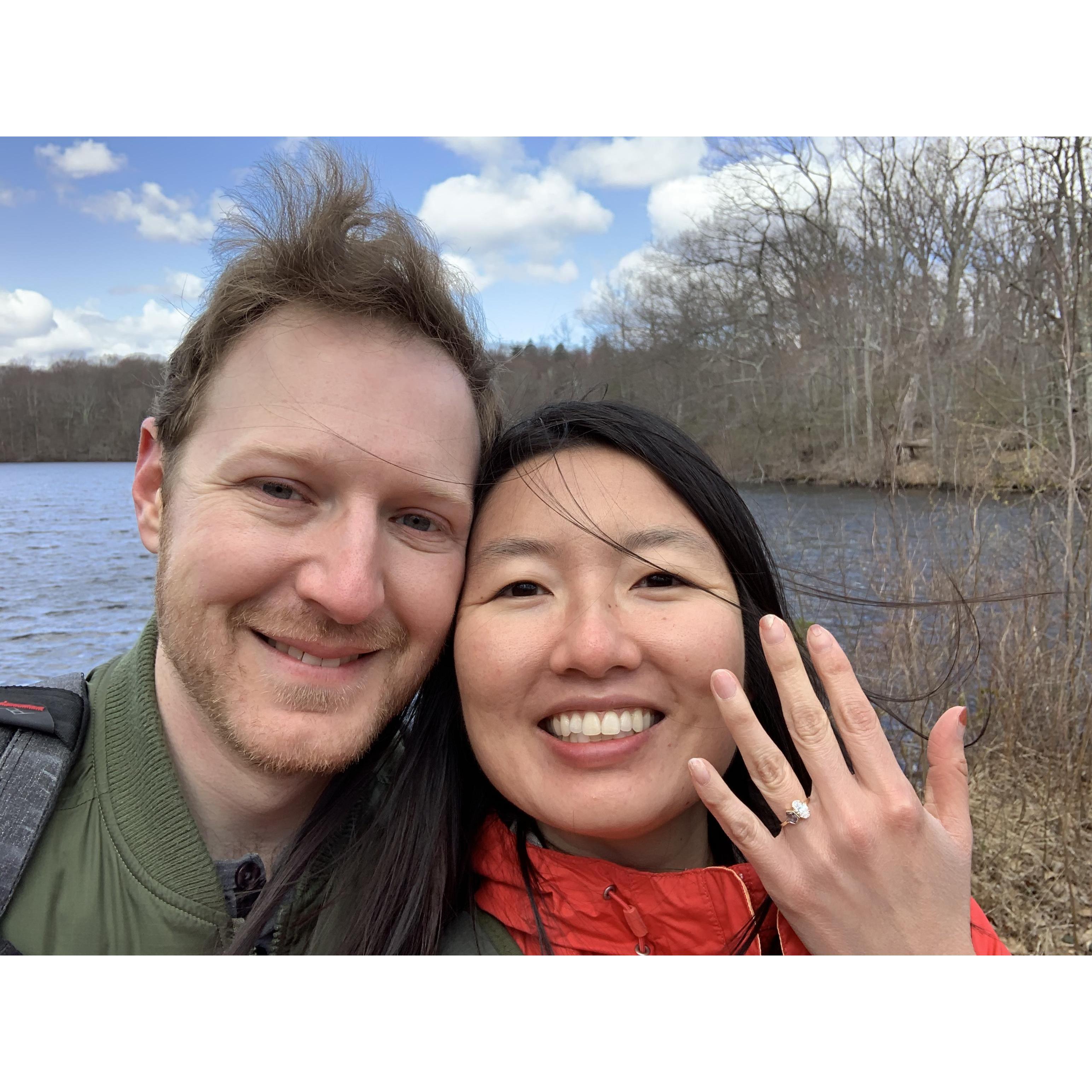 Engaged - April 11, 2020 at Wonder Lake State Park