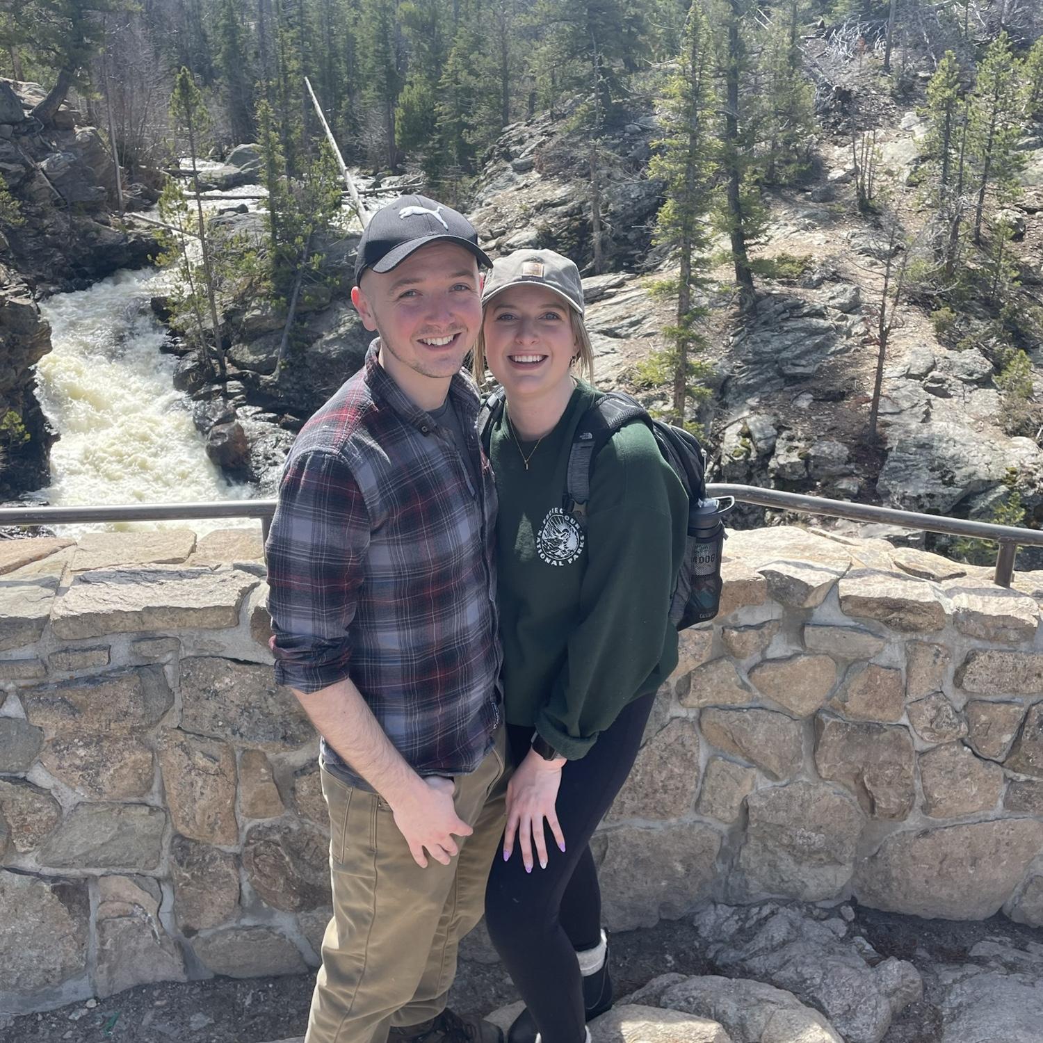 One of our hikes from our first trip to CO. Needless to say, I think Alex fell in love with the state.