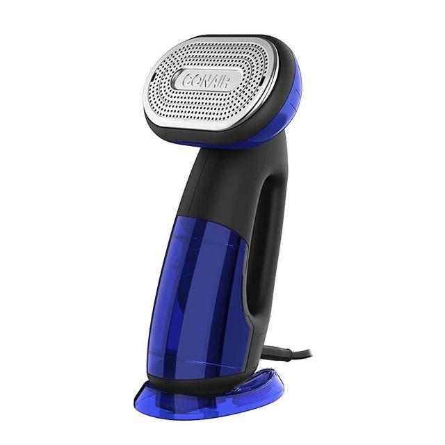 Conair Turbo ExtremeSteam 2-in-1 Iron Garment Steamer, Black/Blue