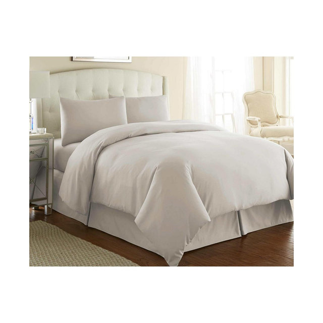 Southshore Fine Linens Ultra-Soft Solid Color 3-Piece Duvet Cover Set