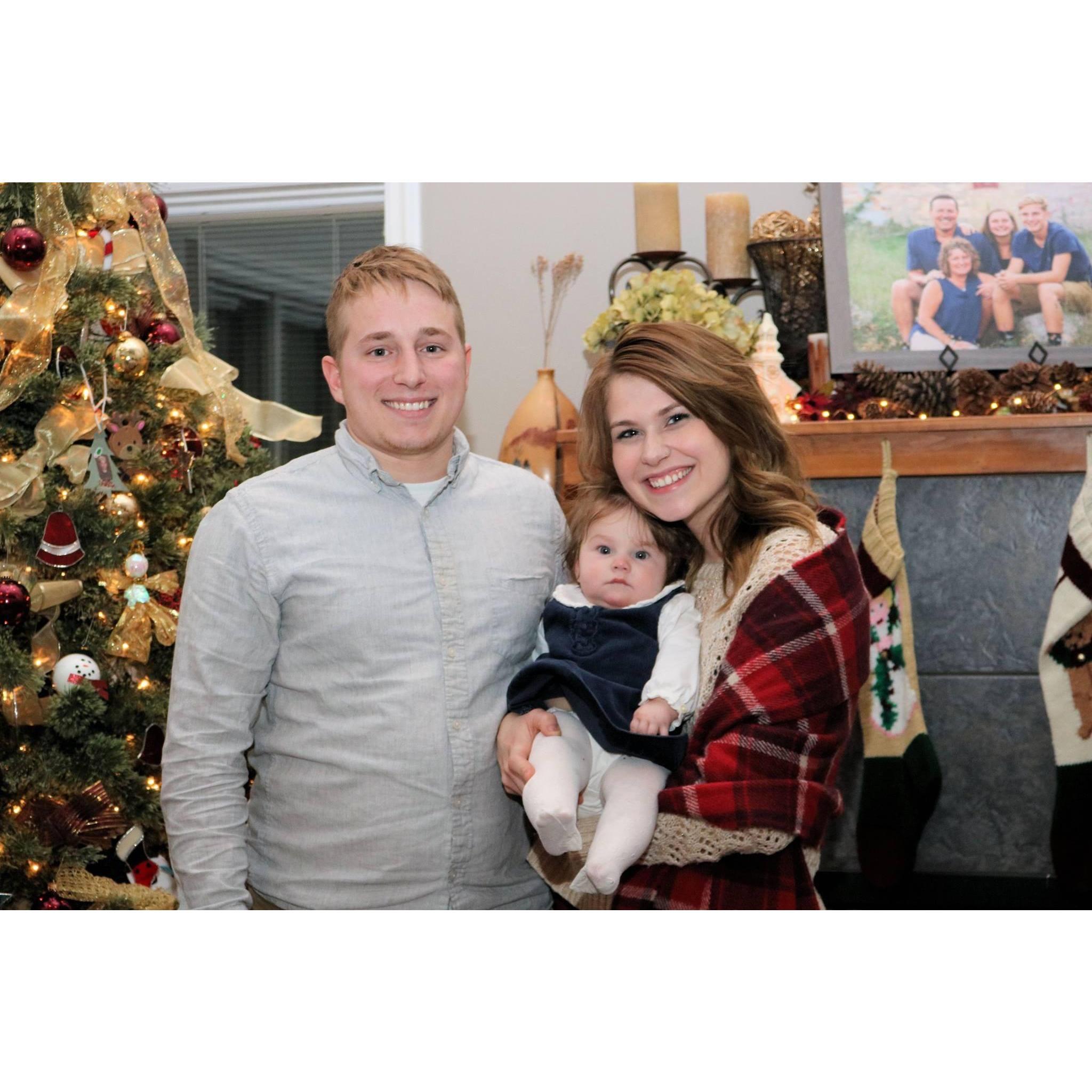 Presley's first Christmas!