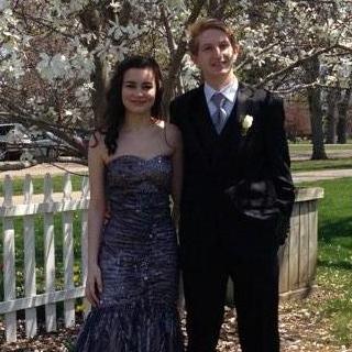 Our first prom and the day we became boyfriend girlfriend