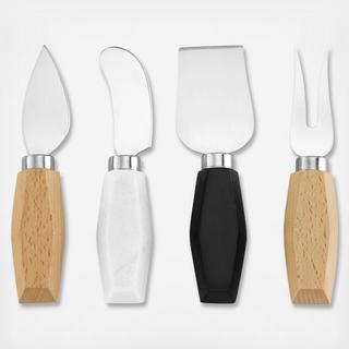 Platform Assorted Cheese Knives, Set of 4