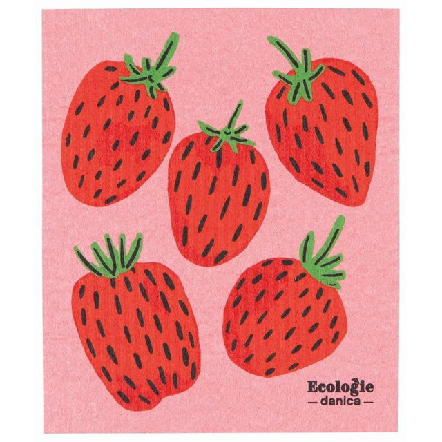 Ecologie Swedish Sponge Cloth, Berry Sweet, 1 Count
