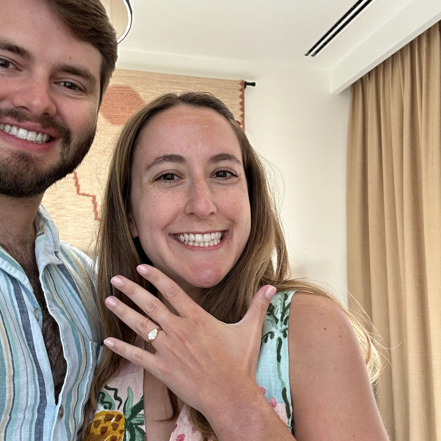 Right after we got engaged!