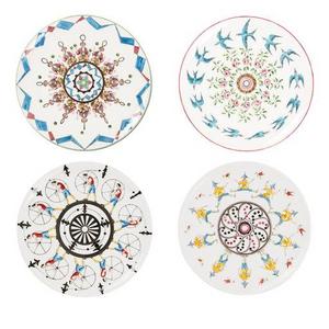 Set of 4 Dinner Play Plates Story 2