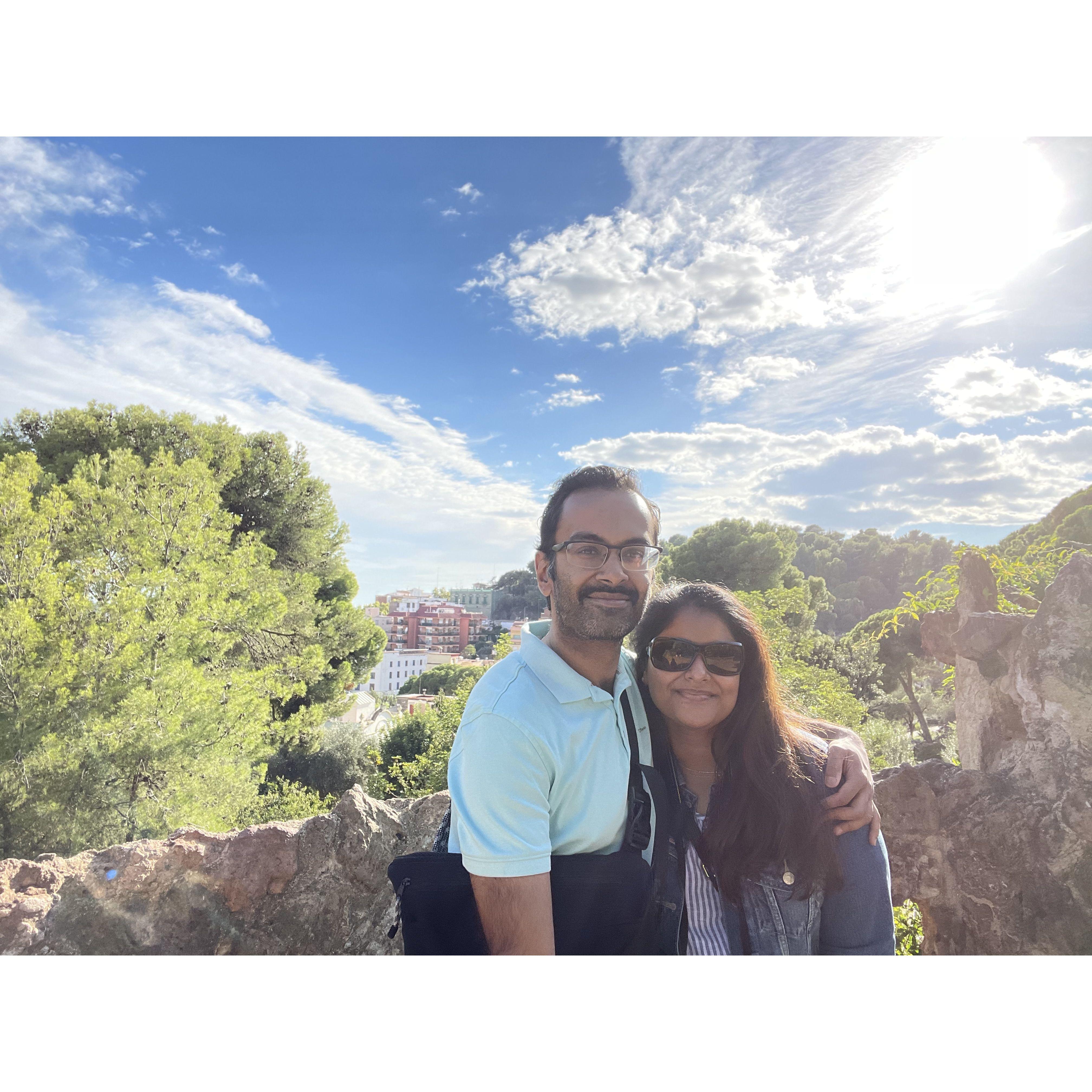 Gaudi's famous Park Guell