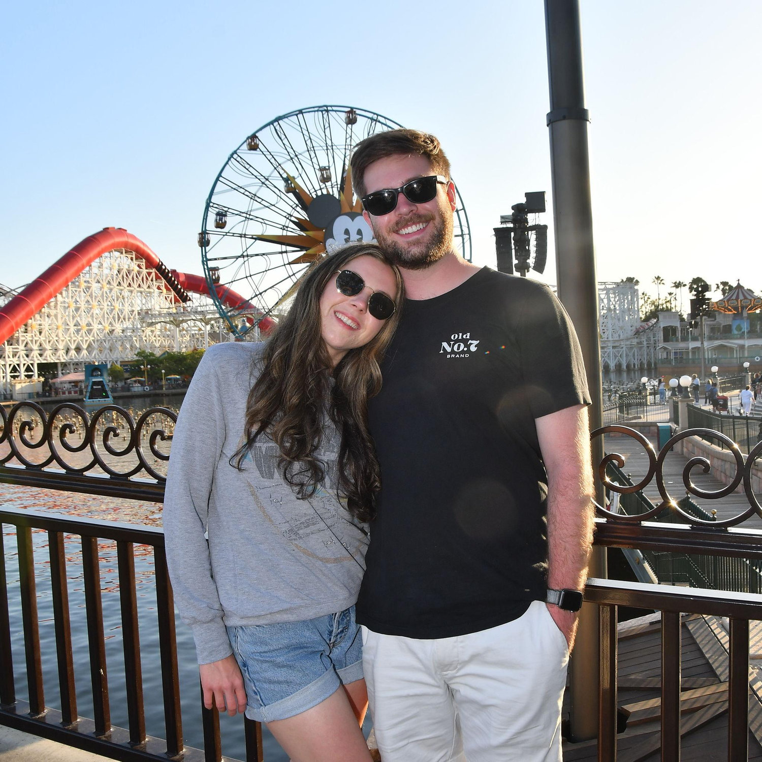 tucker's first time in disneyland with shawna's family