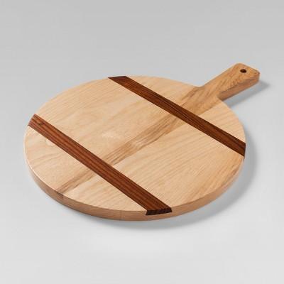 Round Cutting Board Wood Inlay - Threshold™