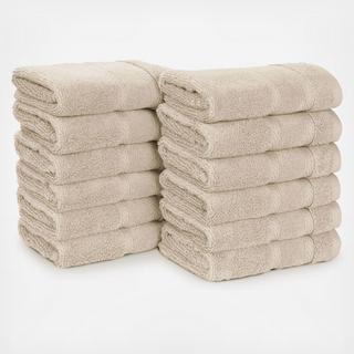 Belle Haven Wash Towel, Set of 12