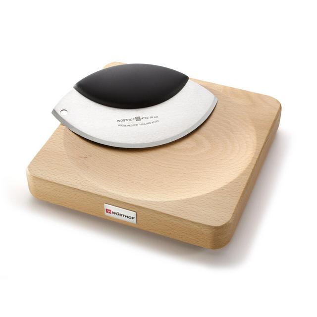 Wusthof 2 Piece Wood Mincing Set