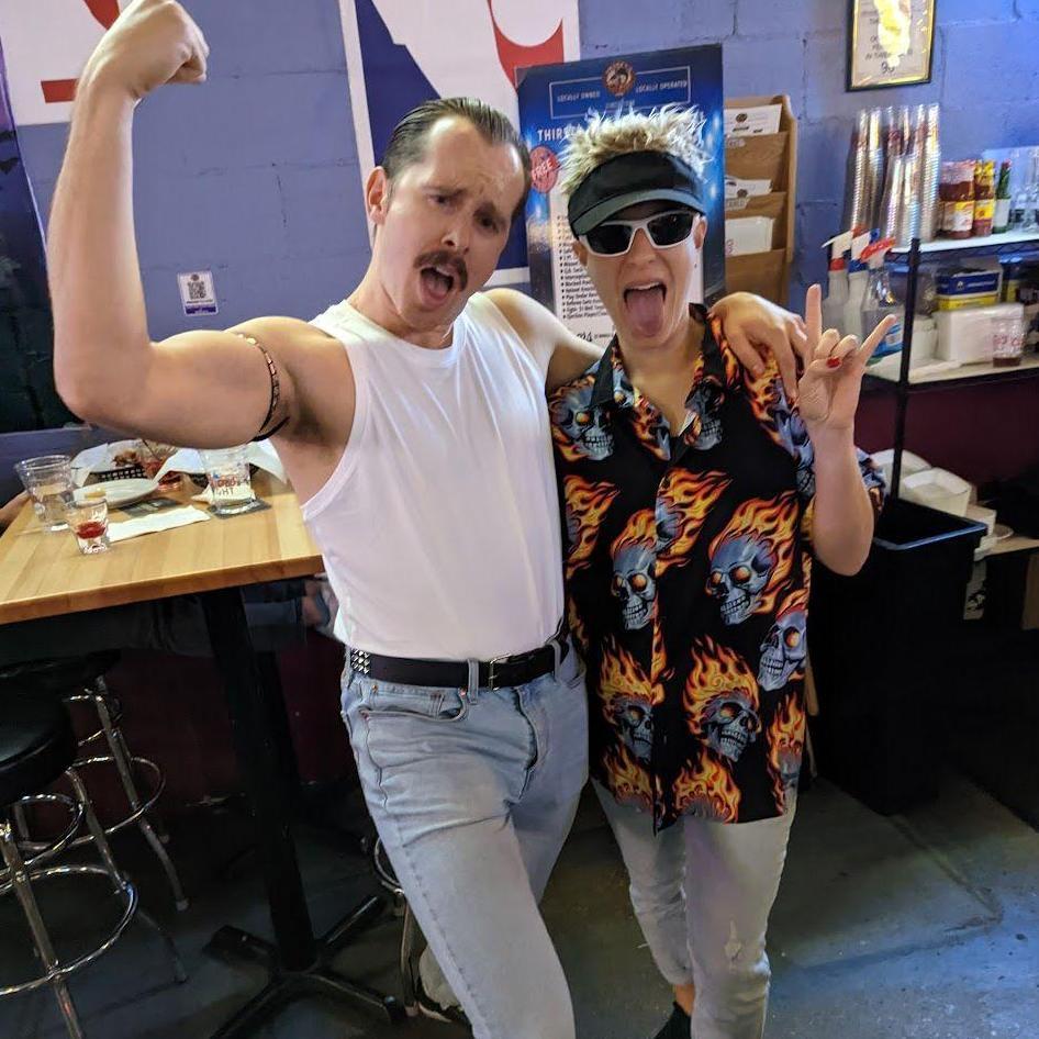 The classic Freddie Mercury-Guy Fieri duo