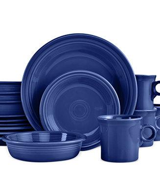 16-Piece Cobalt Set, Service for 4, Created for Macy's