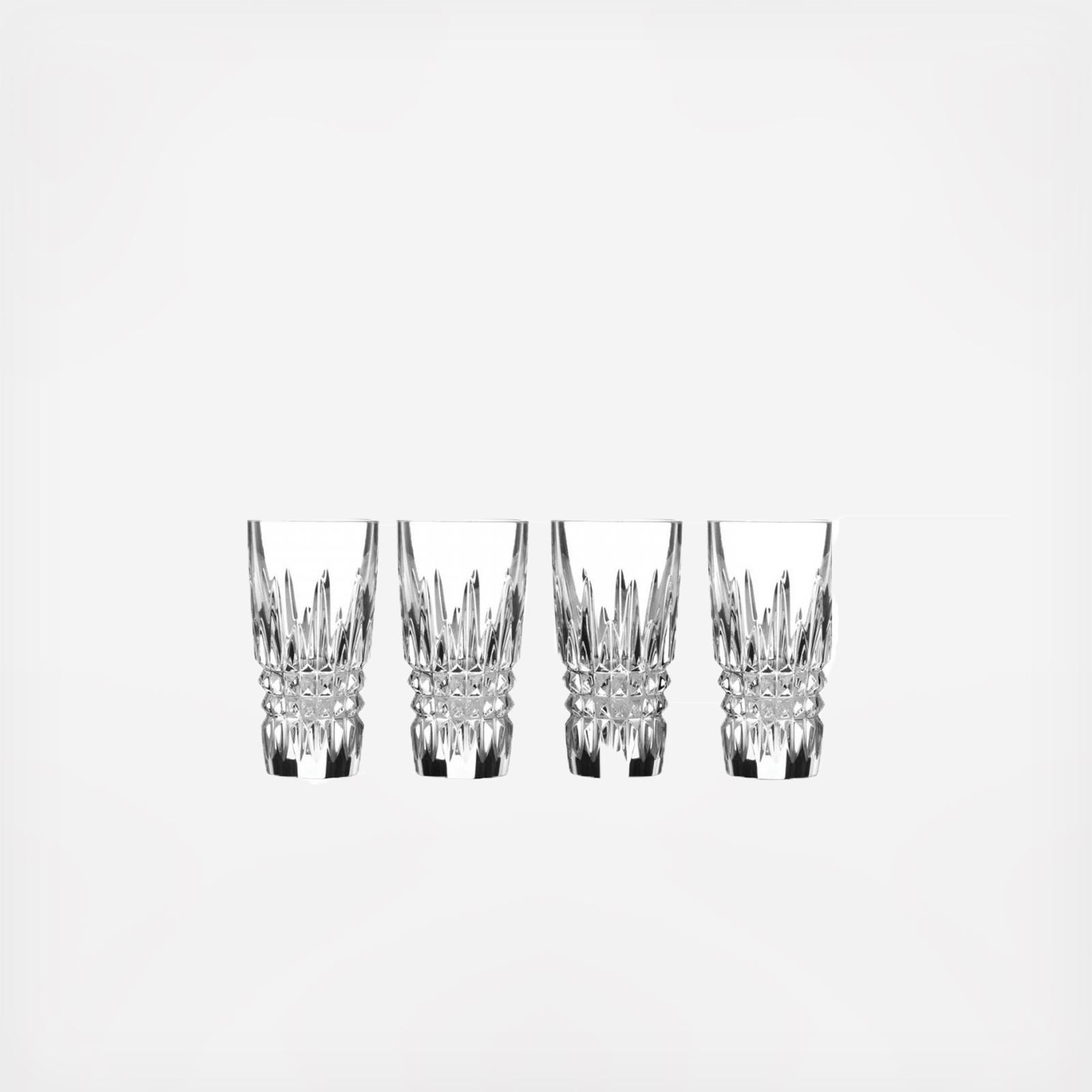 Lismore Diamond Shot Glass, Set of 4