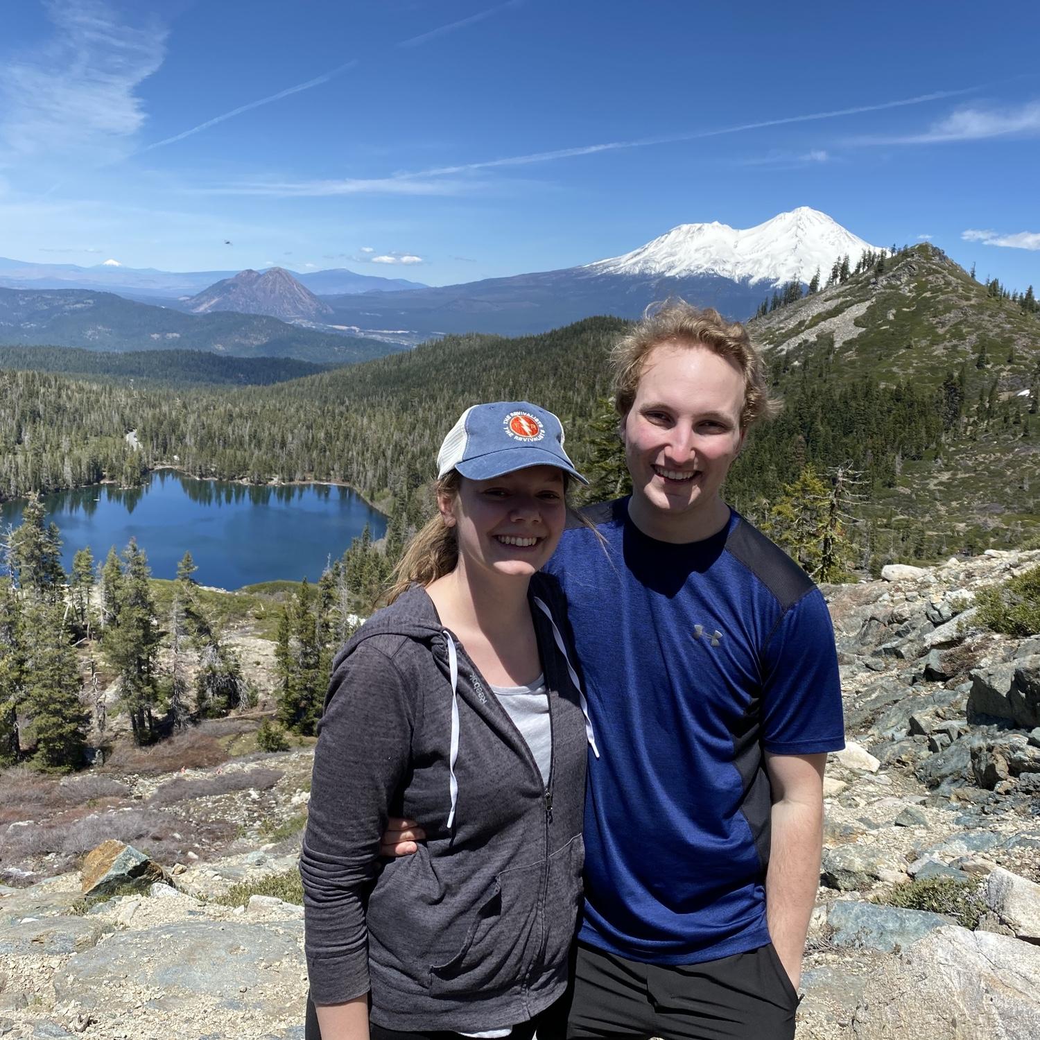 Our first time hiking to Heart Lake