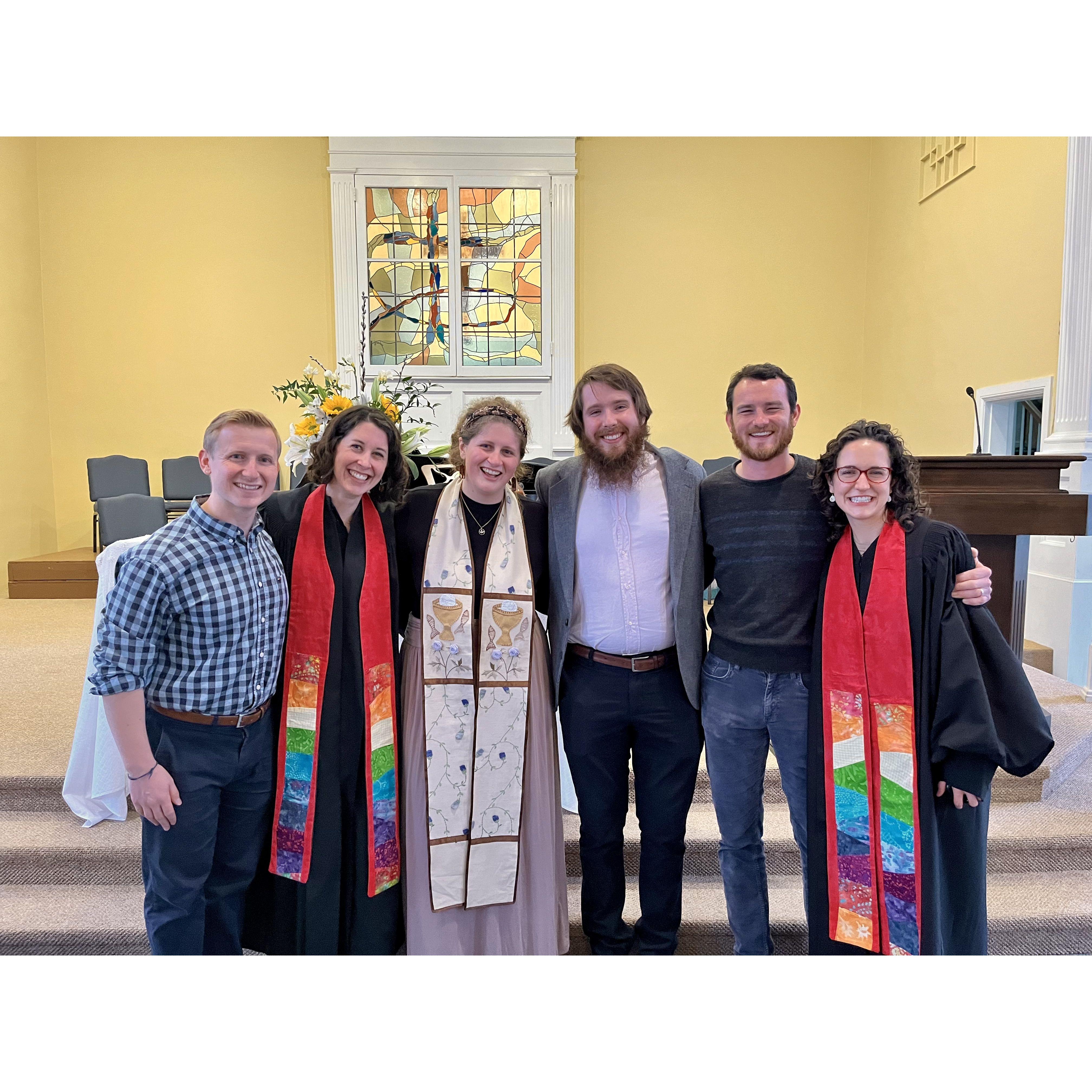 Kelley's ordination with the Golden Folk