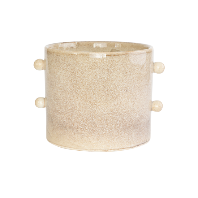 Glazed Stoneware Planter, McGee & Co